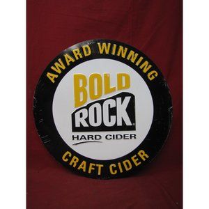 Bold Rock Hard Cider Metal Embossed Sign #2